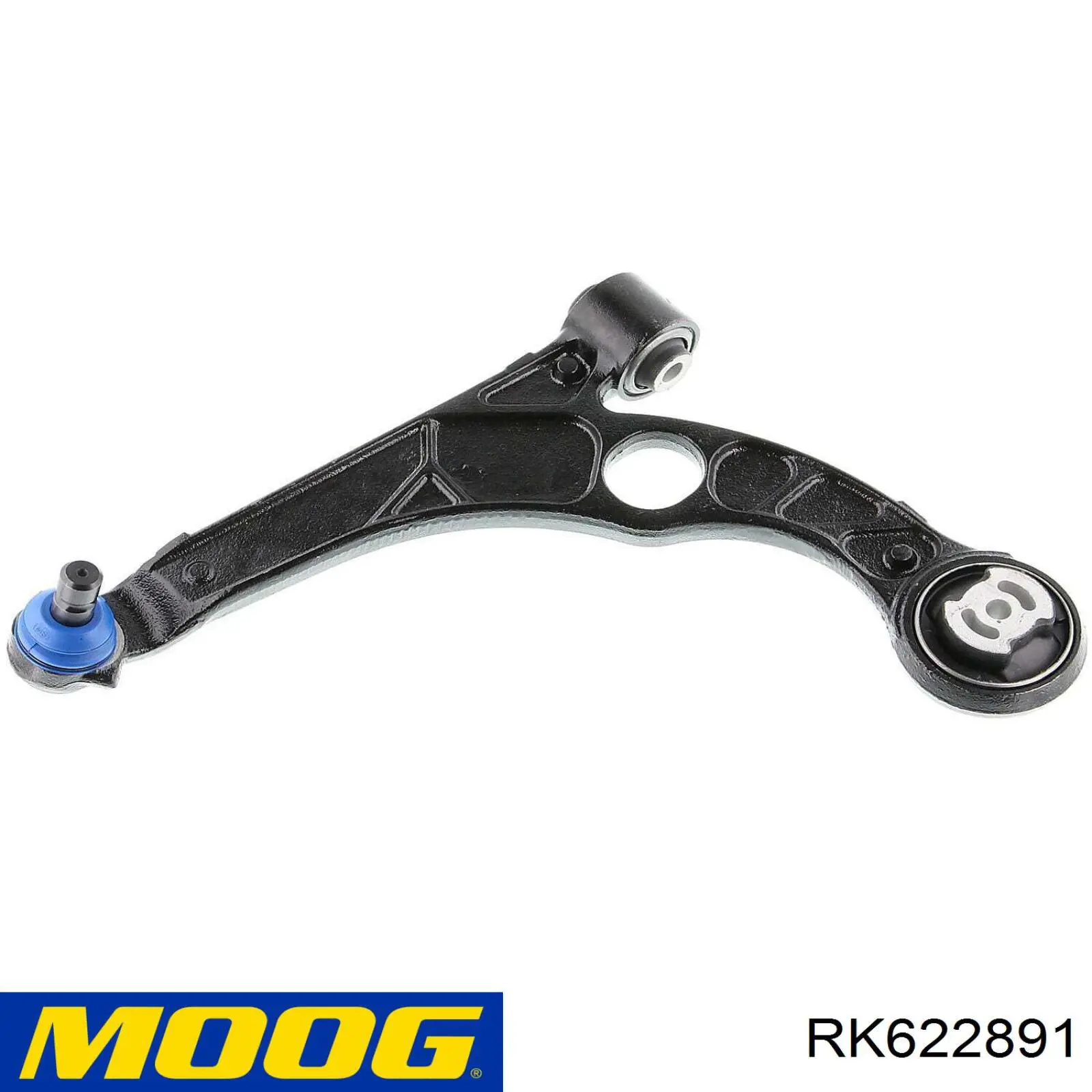 Купити RK622891 Moog Лівий важіль передній нижній підвіски