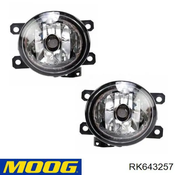 Купити RK643257 Moog Важіль/тяга задньої підвіски подовжній нижній, правий