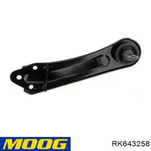 RK643258 Moog Важіль/тяга задньої підвіски подовжній нижній, лівий