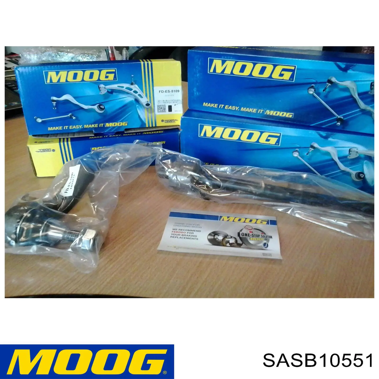 Купити SASB10551 Moog Сайлентблок передньої підвіски