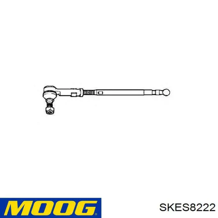 Наконечник рульовий Moog SKES8222 ціна, від 7.97 USD