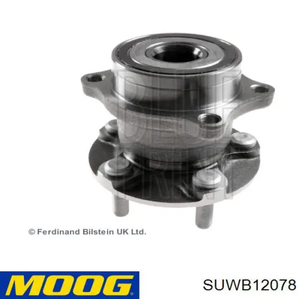 Купити SUWB12078 Moog Підшипник ступиці колеса