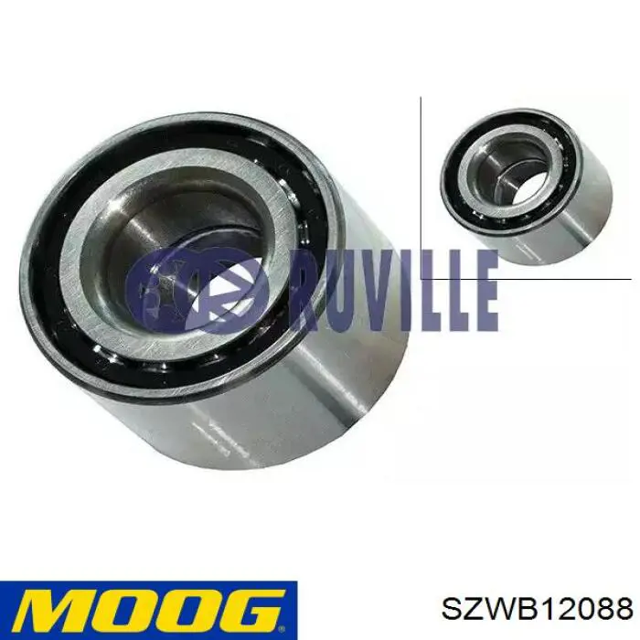 Підшипник маточини задньої ABS 201321 ціна, від 20.46 USD