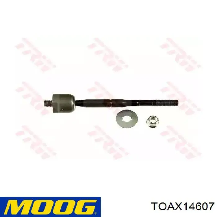 Тяга рульова поперечна Moog TOAX14607 ціна, від 16.57 USD