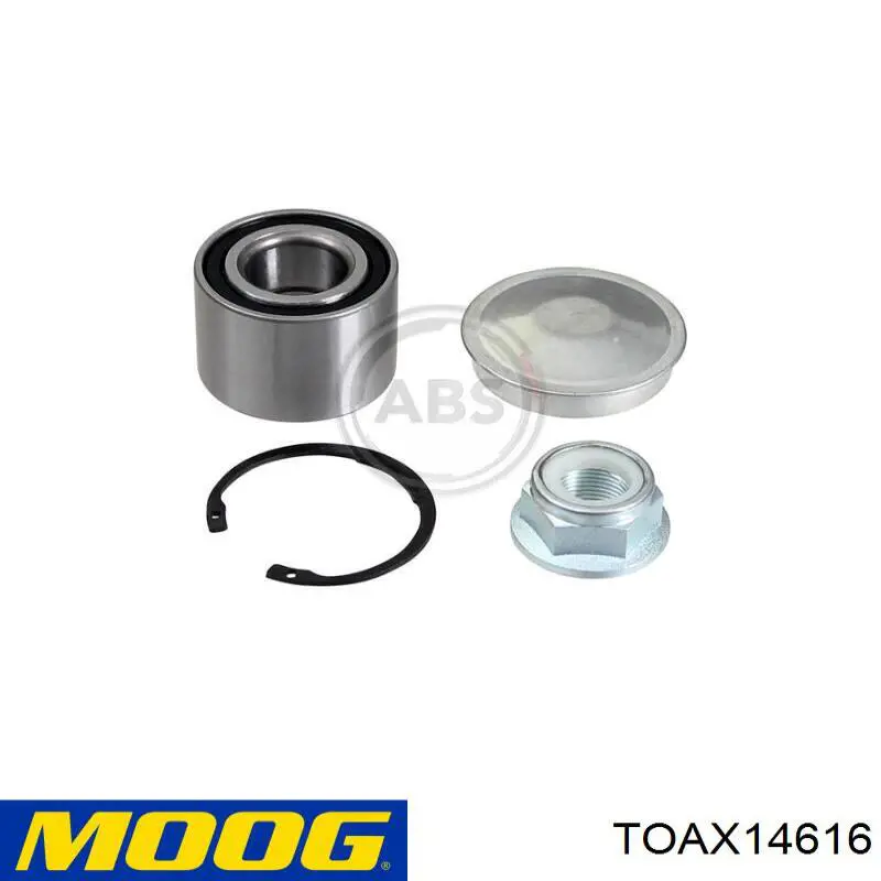 Тяга рульова поперечна Moog TOAX14616 ціна, від 11.47 USD