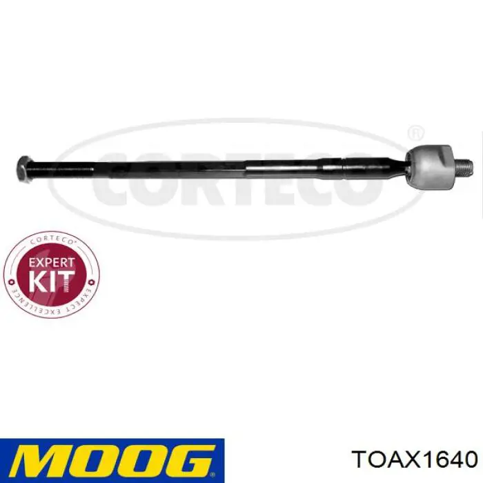 Тяга рульова поперечна Moog TOAX1640 ціна, від 7.81 USD