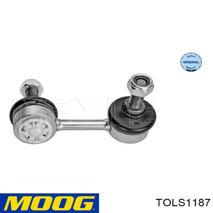 Стійка стабілізатора, переднього, ліва Moog TOLS1187 ціна, від 7.78 USD