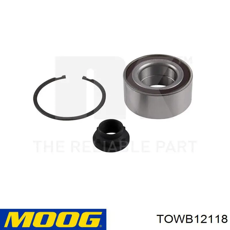 TOWB12118 Moog Підшипник маточини передньої