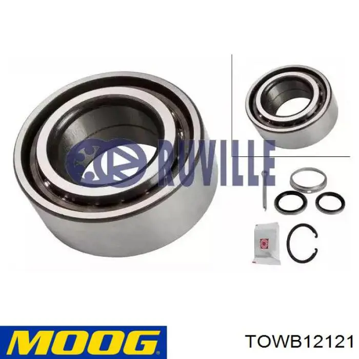 Підшипник ступиці TOWB12121 Moog