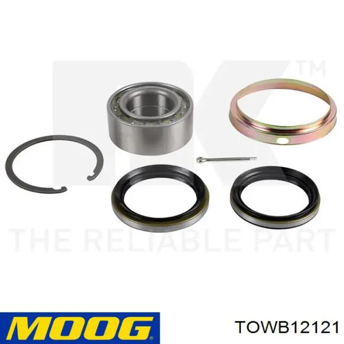 Купити TOWB12121 Moog Підшипник ступиці передньої