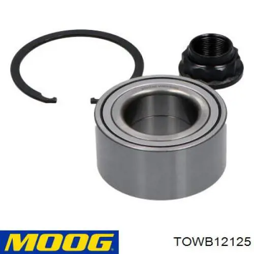 Комплект підшипник маточини передньої Moog TOWB12125 ціна, від 15.24 USD