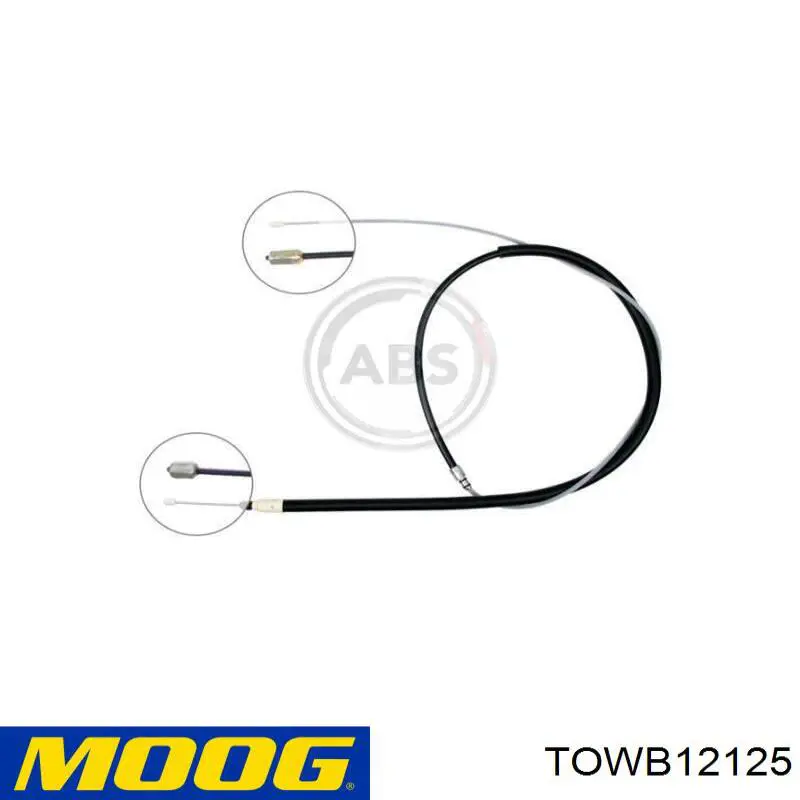 Купити TOWB12125 Moog Підшипник ступиці передньої