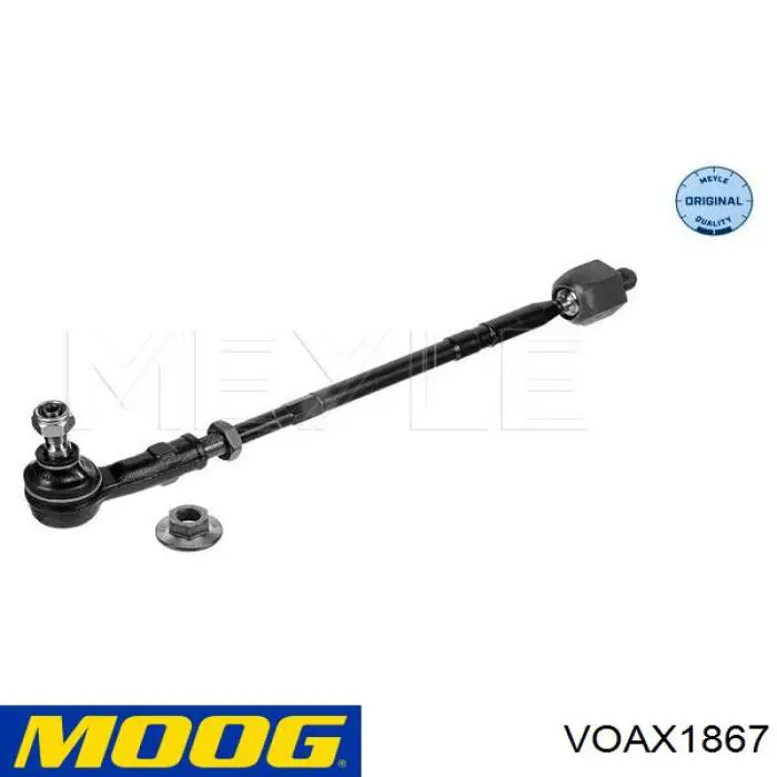 Тяга рульова поперечна Moog VOAX1867 ціна, від 13.13 USD