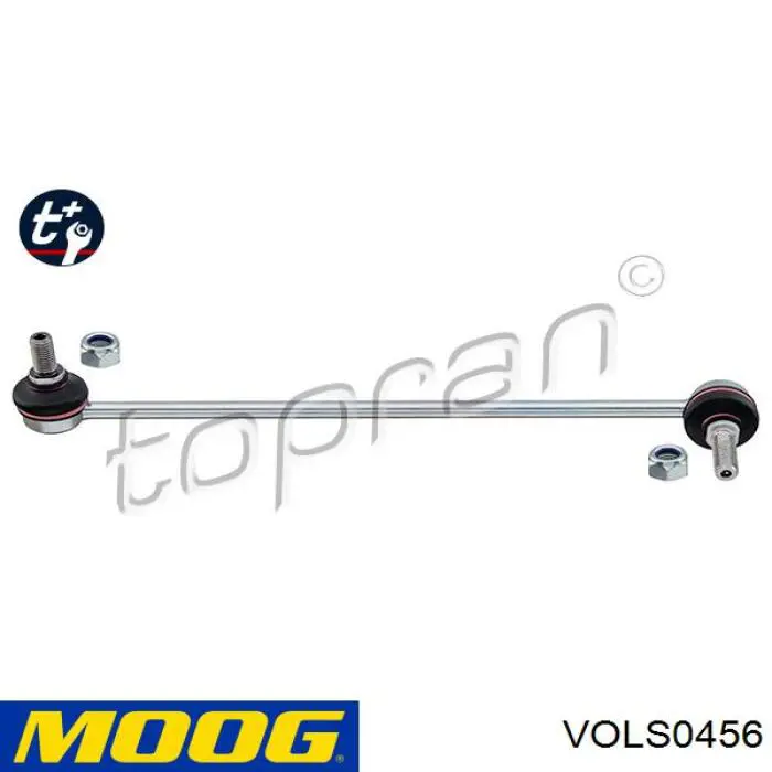 Стійка стабілізатора, переднього, права Moog VOLS0456 ціна, від 11.78 USD