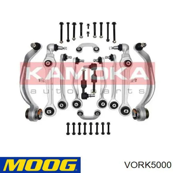 Комплект важелів передньої підвіски Moog VORK5000 ціна, від 184.48 USD