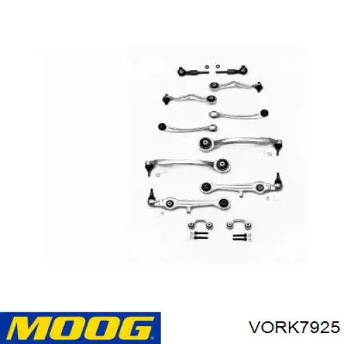 VORK7925 Moog комплект важелів передньої підвіски