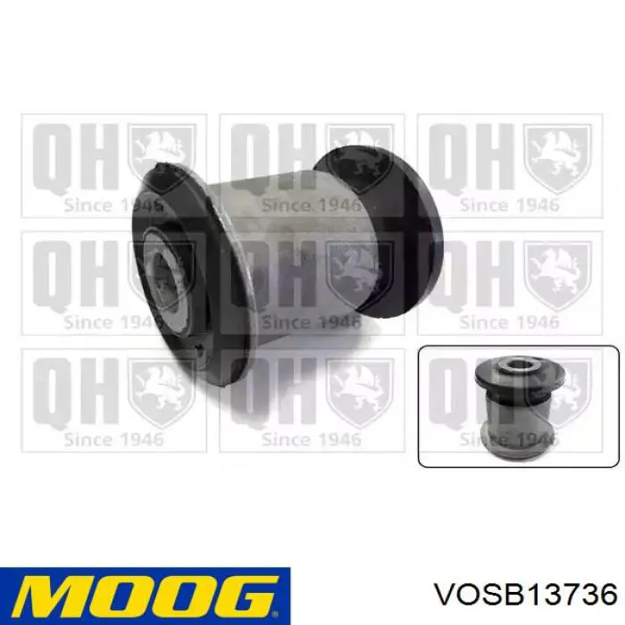 Купити VOSB13736 Moog Сайлентблок передньої підвіски
