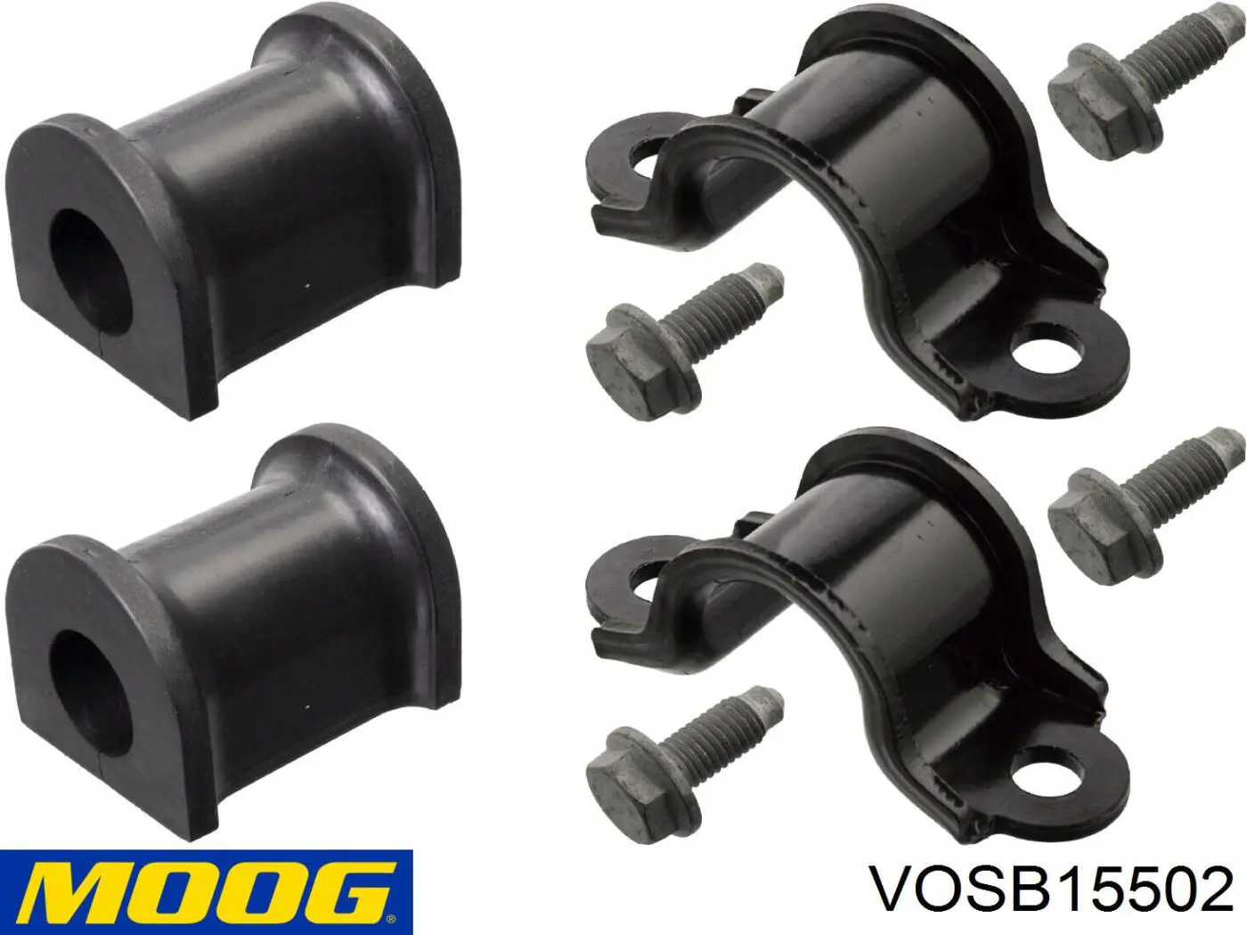 Втулка стабілізатора заднього Moog VOSB15502 ціна, від 3.15 USD