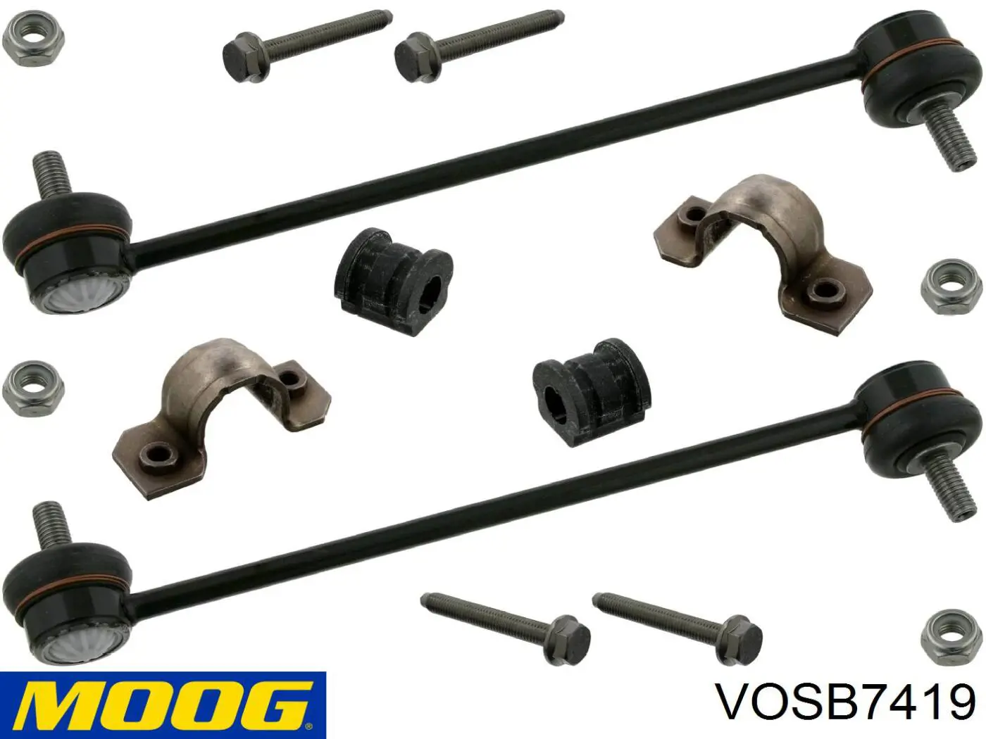 Купити VOSB7419 Moog Подушка стабілізатора передня