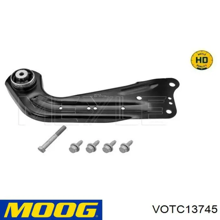 Купити VOTC13745 Moog Важіль/тяга задньої підвіски подовжній нижній, лівий