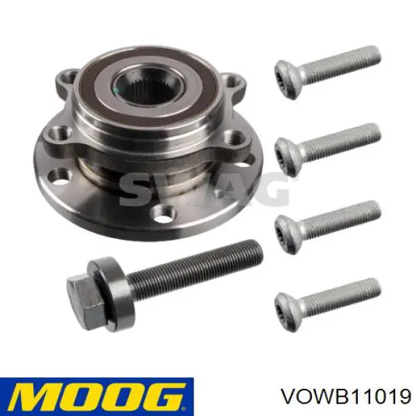 Купити VOWB11019 Moog Маточини передніх коліс