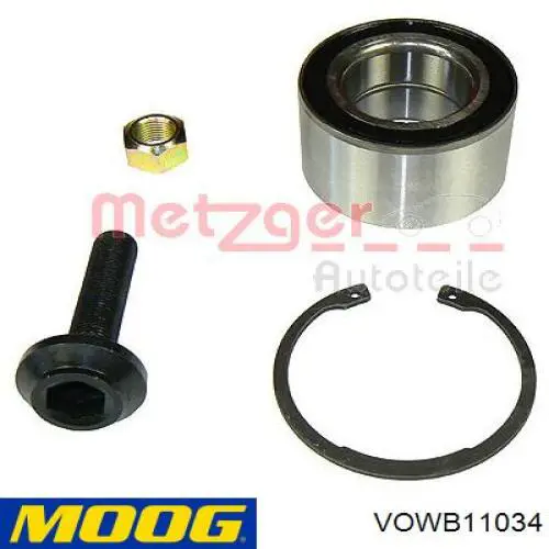 Купити VOWB11034 Moog Підшипник ступиці передньої