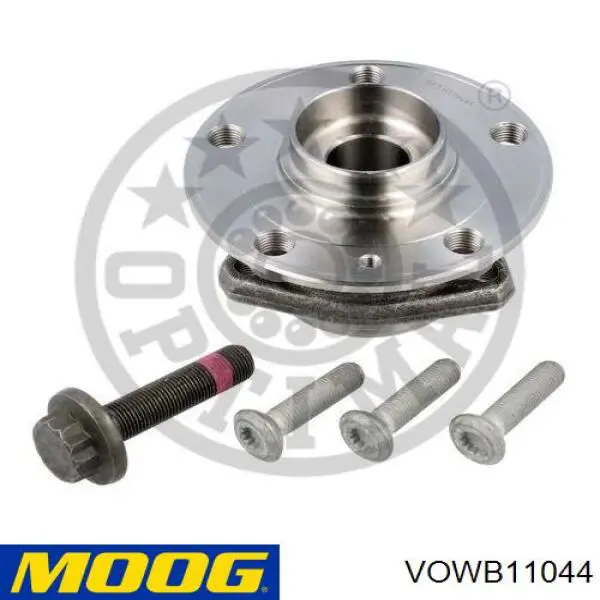 Маточина колеса передня Moog VOWB11044 ціна, від 56.18 USD
