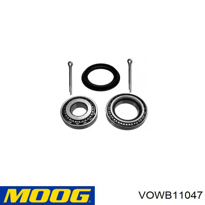 Купити VOWB11047 Moog Підшипник задньої ступиці