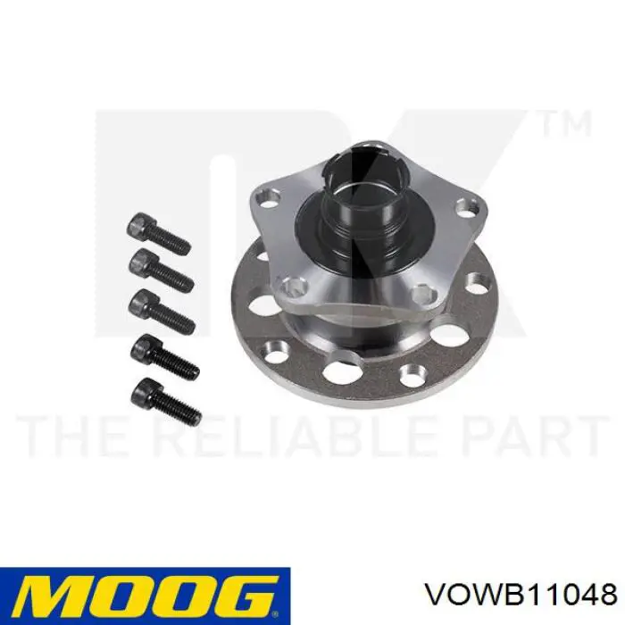 Маточини задніх коліс Moog VOWB11048 ціна, від 57.85 USD
