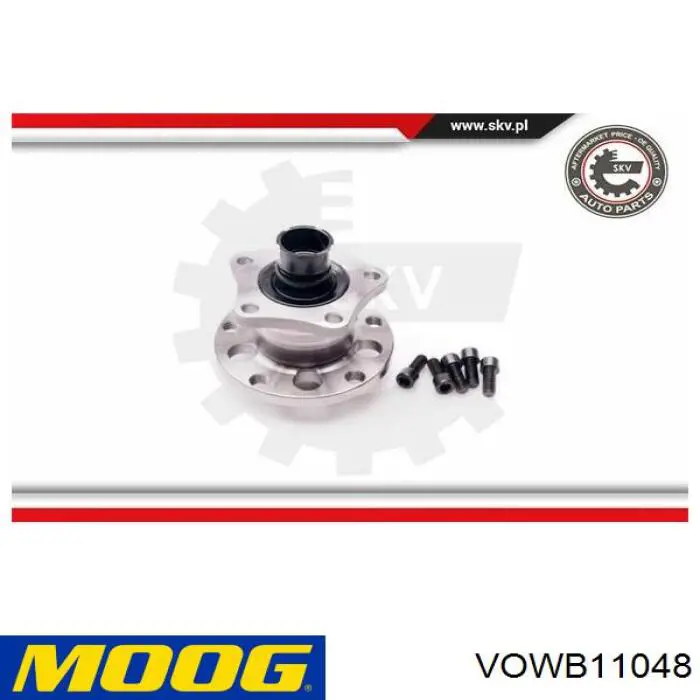 Купити VOWB11048 Moog Підшипник ступиці колеса