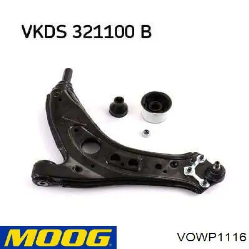 Важіль передній лівий Moog VOWP1116 ціна, від 44.25 USD