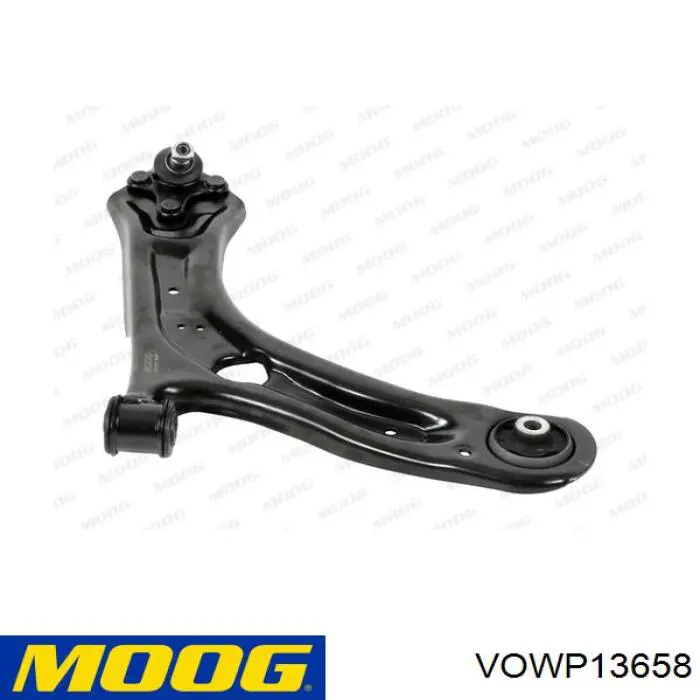 Важіль передньої підвіски нижній, правий Moog VOWP13658 ціна, від 61.66 USD