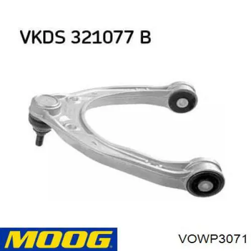 Важіль передньої підвіски верхній, лівий/правий Moog VOWP3071 ціна, від 43.27 USD