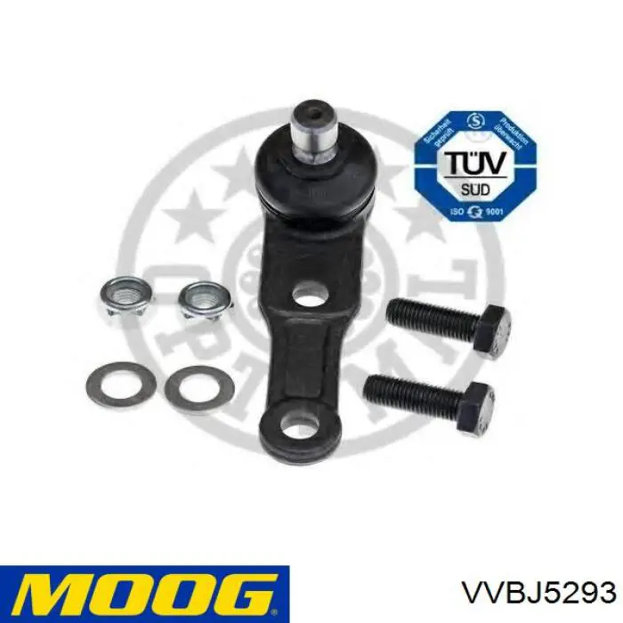 Кульова опора, нижня, права Moog VVBJ5293 ціна, від 14.05 USD