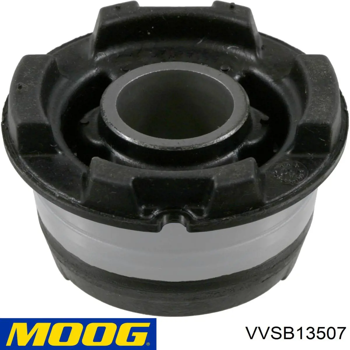 VVSB13507 Moog Сайлентблок передній балки/підрамника (Задний, Левый)