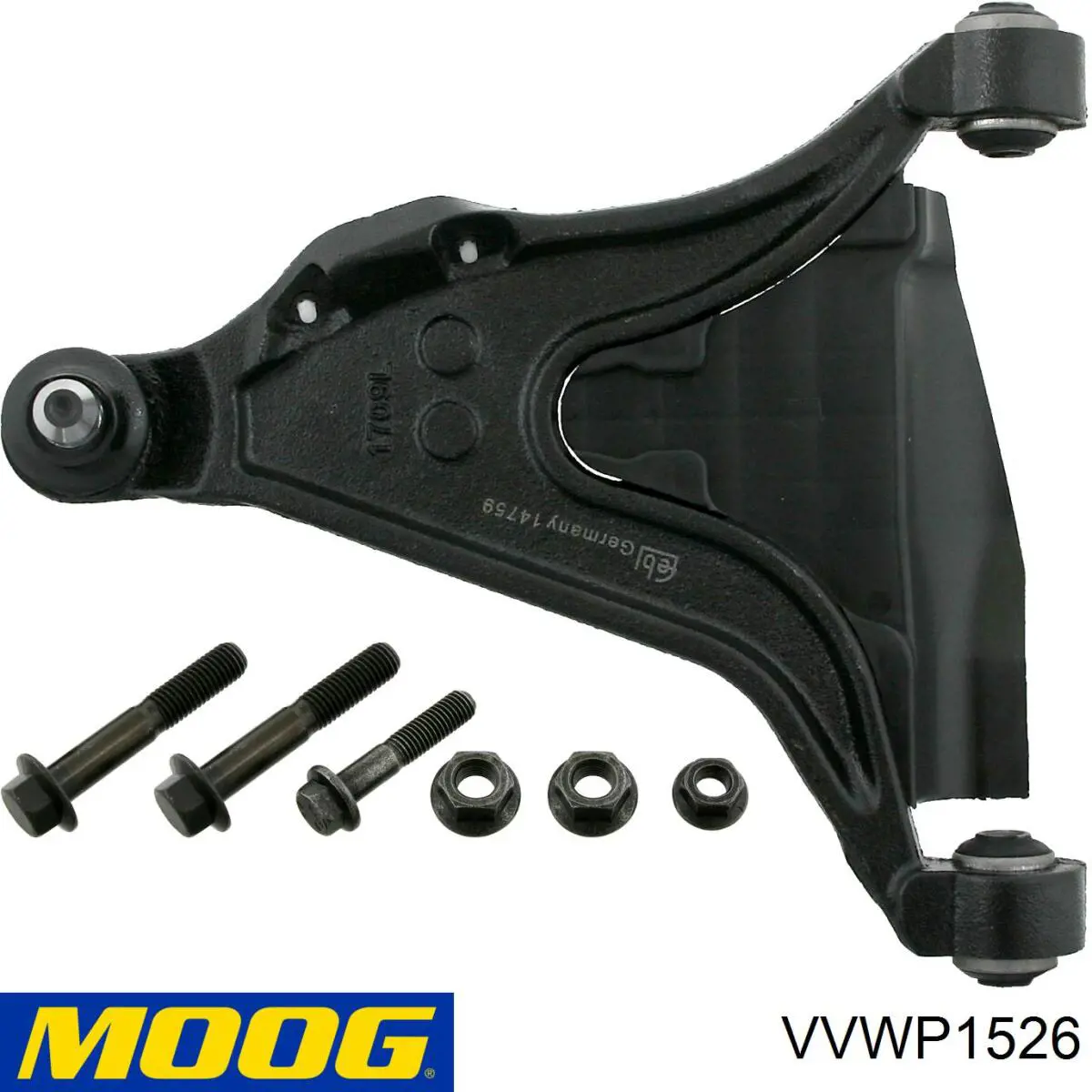 Важіль передній лівий Moog VVWP1526 ціна, від 67.51 USD