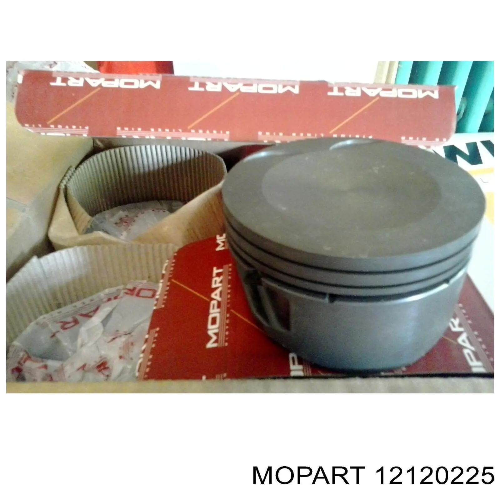 12120225 Mopart вкладиші колінвала, шатунні, комплект, 1-й ремонт (+0,25)