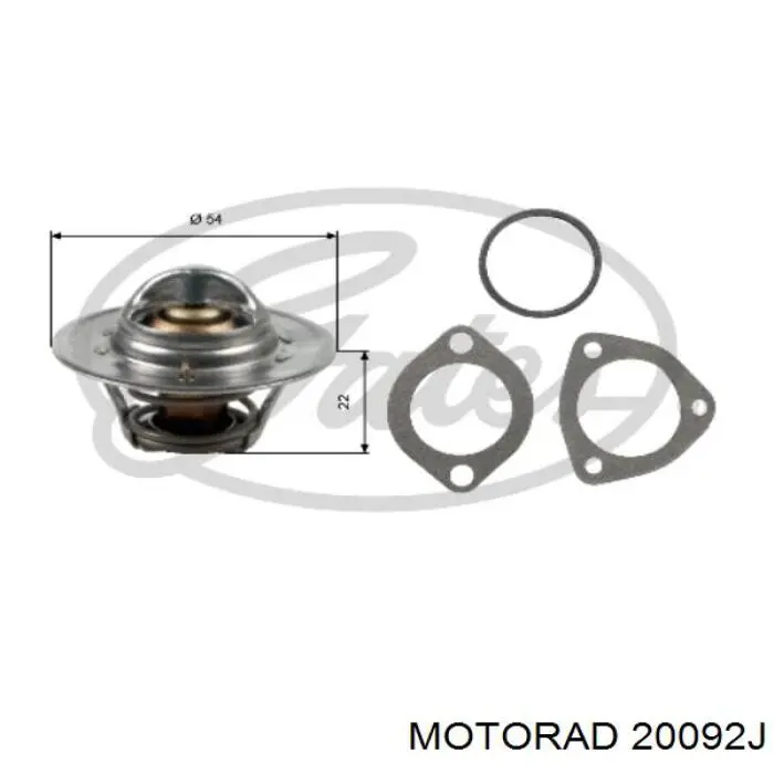 20092J Motorad Авто термостат