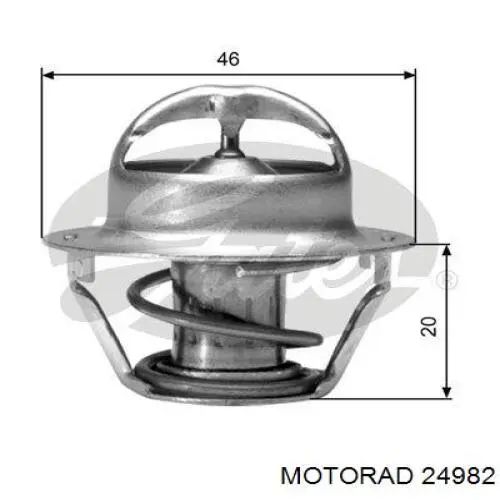 Термостат 24982 Motorad