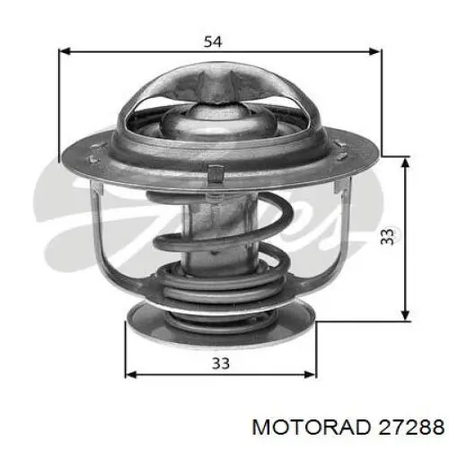 Термостат 27288 Motorad