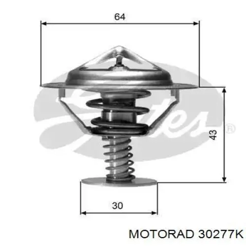 Термостат 30277K Motorad