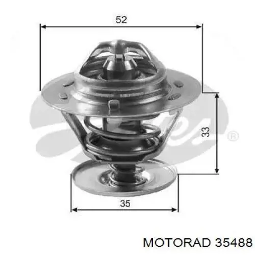 35488 Motorad Авто термостат