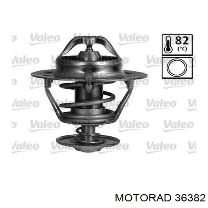 Автомобільний термостат Motorad 36382 ціна, від 11.28 USD