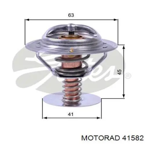 TC107130610087 Rider Авто термостат