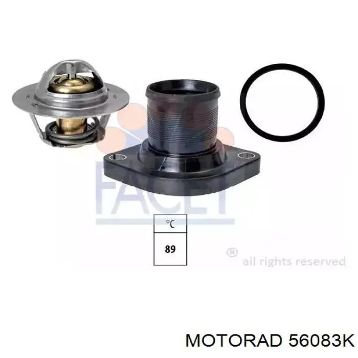 Термостат в зборі Motorad 56083K