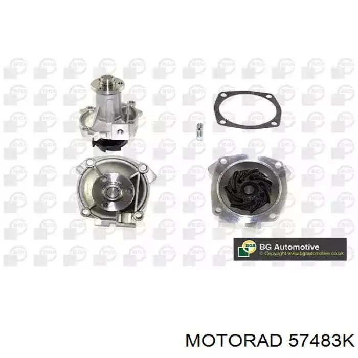Корпус термостата 57483K Motorad