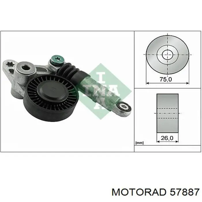Термостат 57887 Motorad