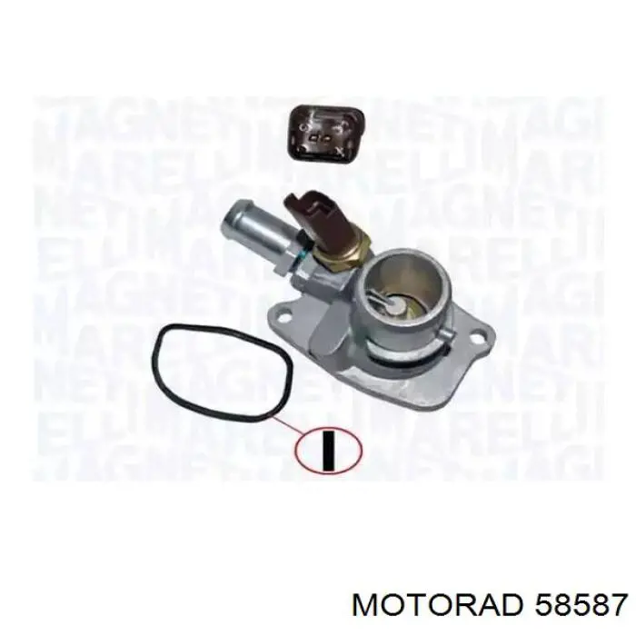 Термостат в зборі Motorad 58587