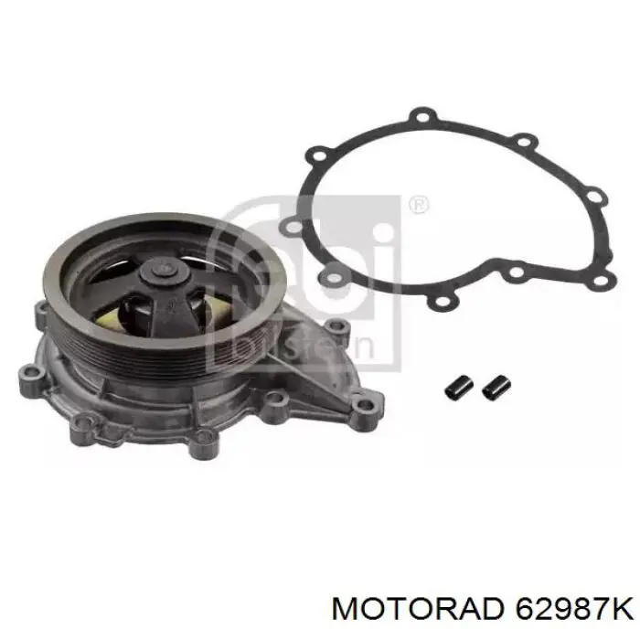 Купити 62987K Motorad Термостат в корпусі