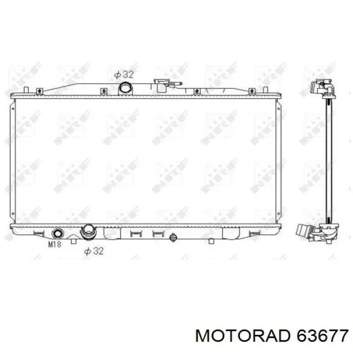 63677 Motorad Авто термостат
